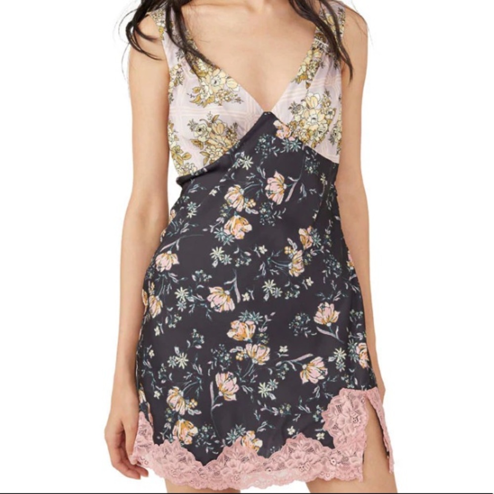 New $128 American Rose Slip by Free People L